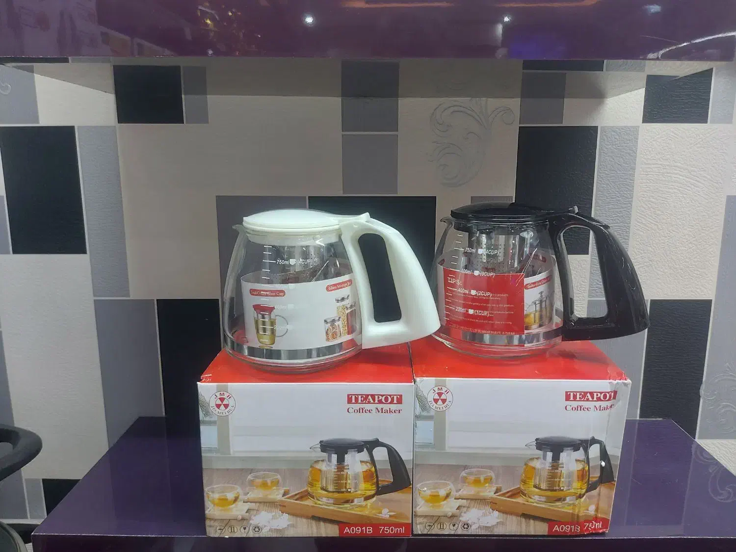 قوری تک چای ساز|قوری، کتری، قهوه‌ساز دستی|اصفهان, نقش جهان|دیوار