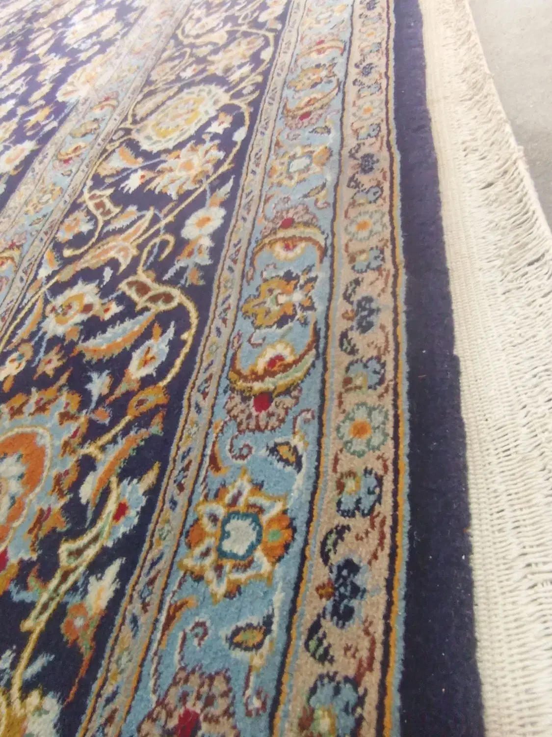 قالی ابریشم|فرش|دزفول, |دیوار