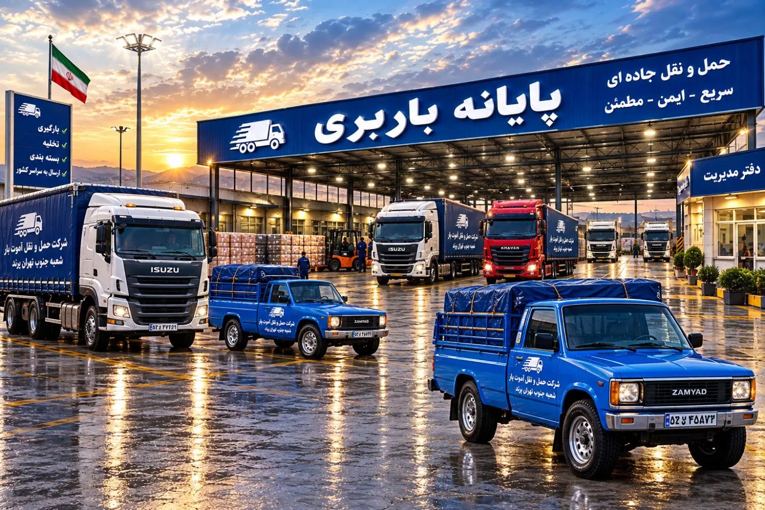 باربری وانت نیسان برگشتی پایانه شهرستان بابارنامه|خدمات حمل و نقل|تهران, شادآباد|دیوار