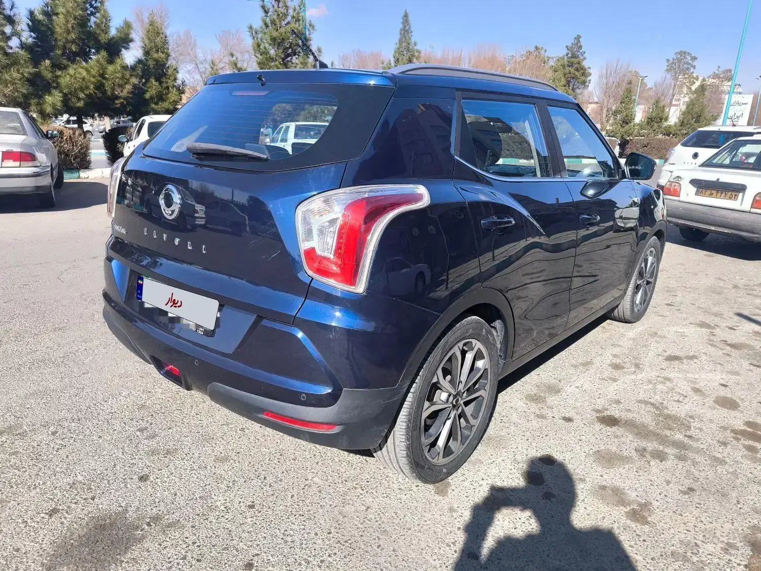 تیوولی ۲۰۱۷ سورمه ای|خودرو سواری و وانت|یزد, |دیوار