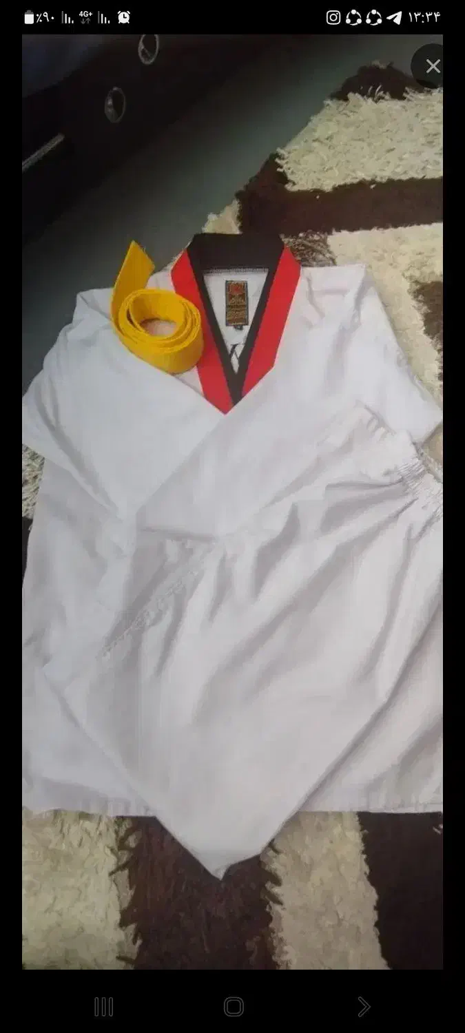 لباس تکواندو بزرگسال سایز۵|تجهیزات ورزشی|اصفهان, منتظرالمهدی|دیوار