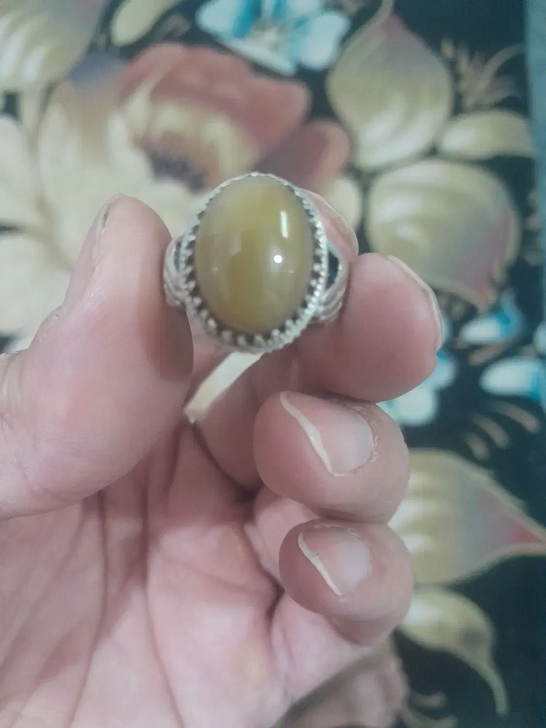 انگشتر نقره مردانه دسته دلبر دست ساز|جواهرات|قدس, شهر‌قدس|دیوار