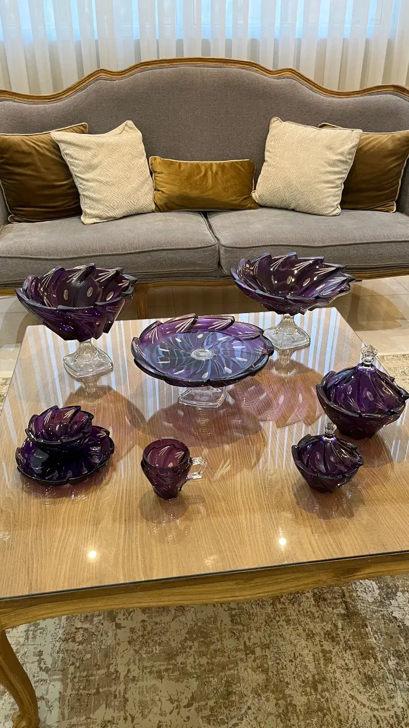 سرویس کامل تراشه بنفش|ظروف سرو و پذیرایی|فردیس, شهرک ارم|دیوار