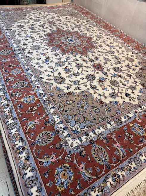 فرش دستبافت ۶ متری کاشان اکبند|فرش|تهران, باغ فیض|دیوار