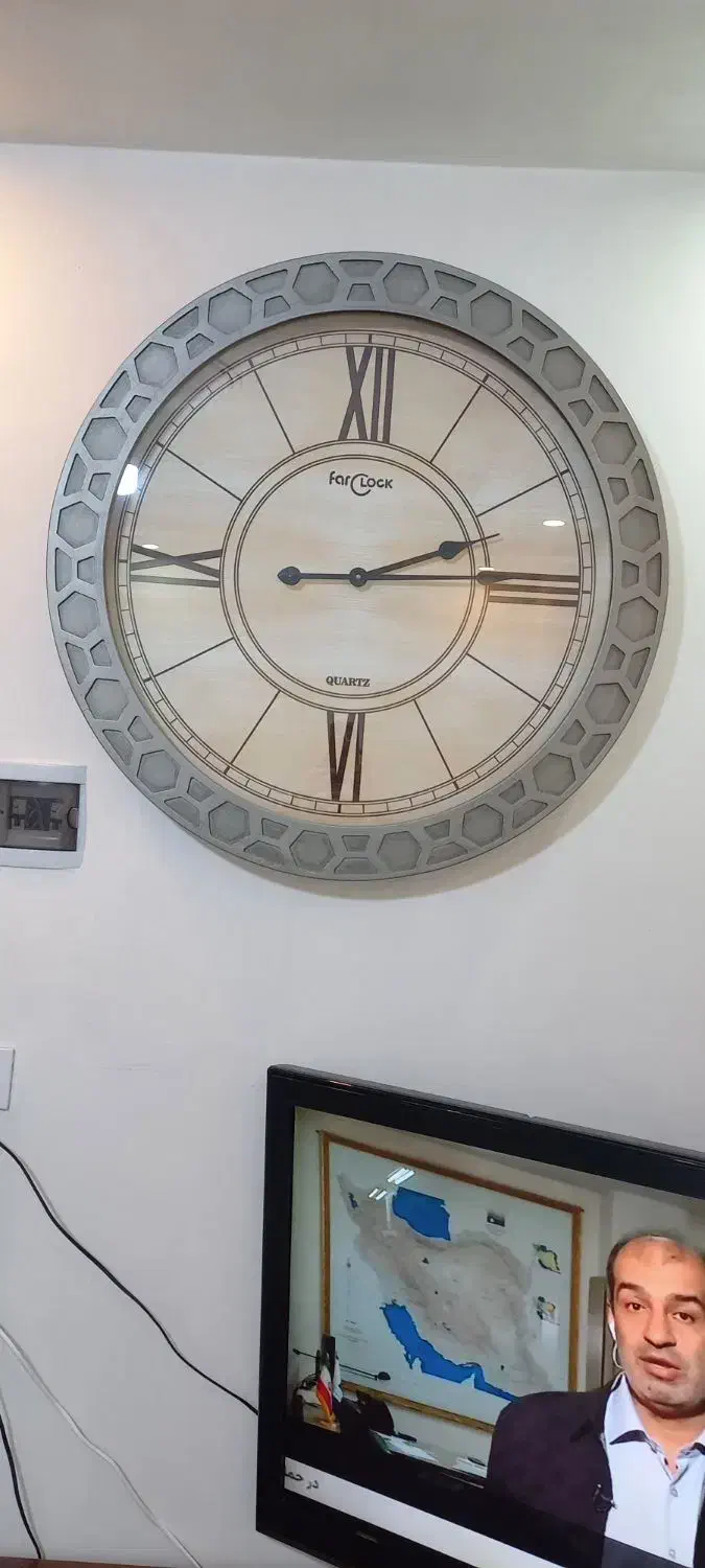 ساعت دیواری چوبی قطر ۸۰|ساعت دیواری و تزئینی|تهران, شهرک ابوذر|دیوار