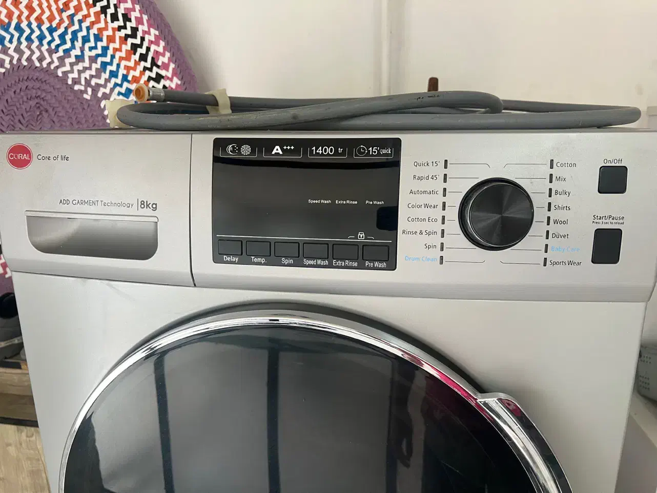 لباسشویی|ماشین لباسشویی و خشک‌کن لباس|بندر انزلی, جهانگانی|دیوار