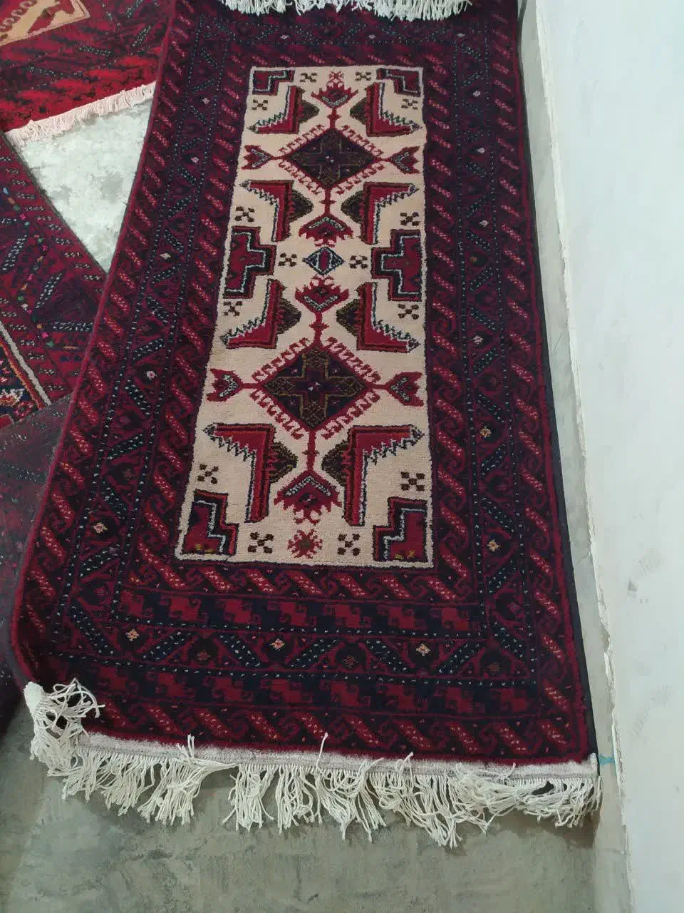 قالیچه دست بافت|فرش|قائن, |دیوار