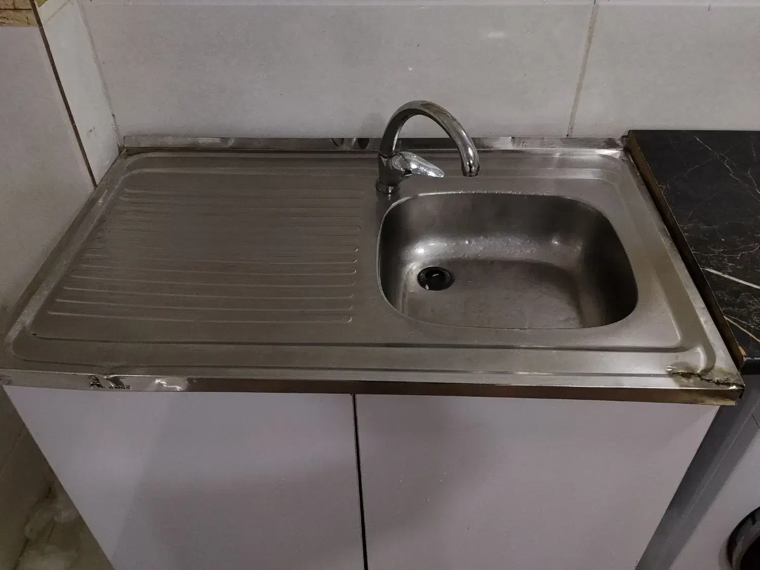 سینک رو کار|آب‌چکان و نظم‌دهنده ظروف|دزفول, |دیوار