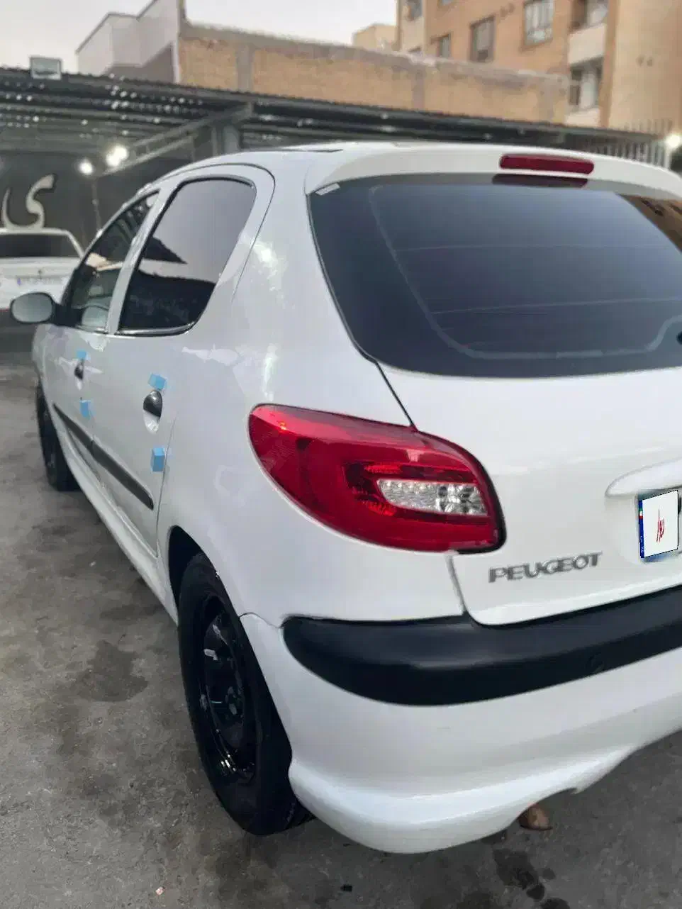 پژو ۲۰۶ تیپ پنج تیوفایو|خودرو سواری و وانت|اهواز, گلستان|دیوار