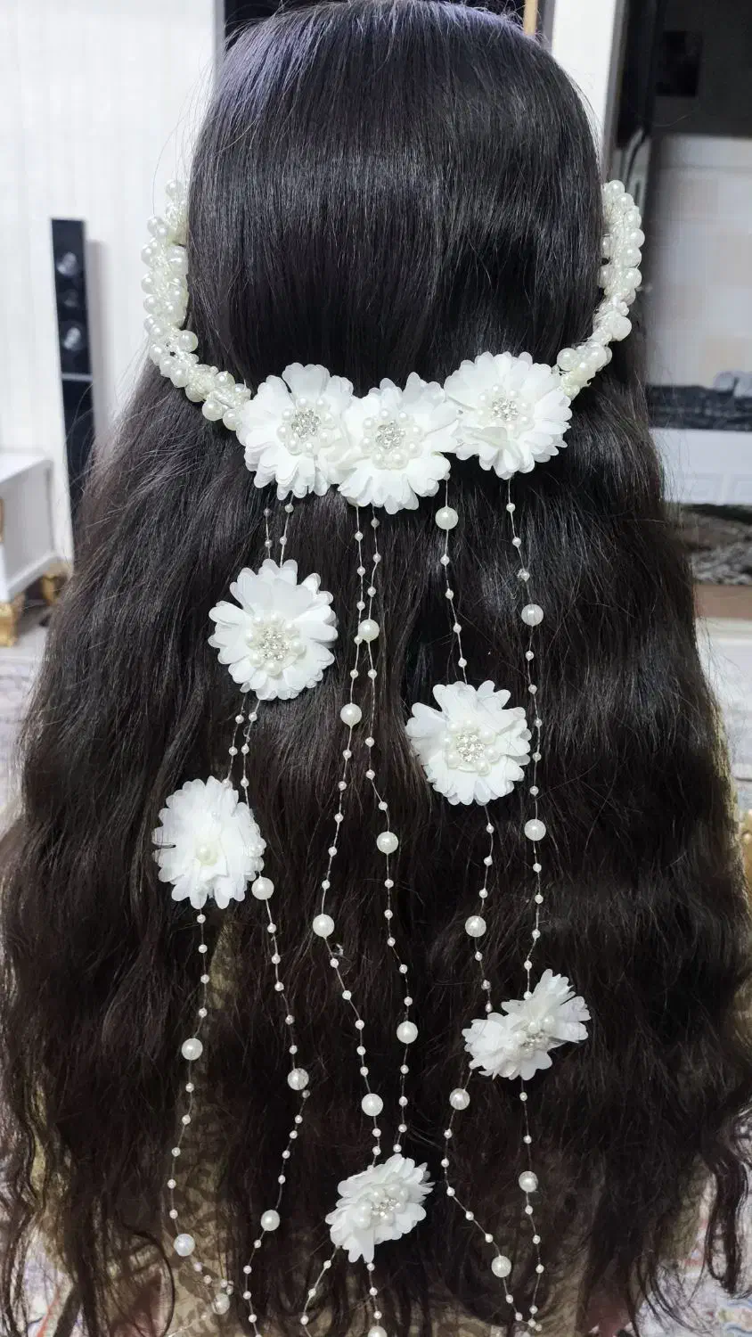 اکسسوری ،تاج مو، مرواریدی|زیورآلات و اکسسوری|قم, چهار امامزاده|دیوار