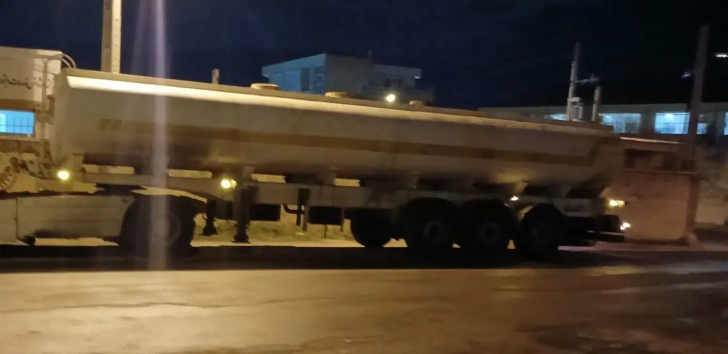 تانکر ۴ مواد مخصوص روی تیغه در حد نو|خودرو سنگین|چرداول, |دیوار