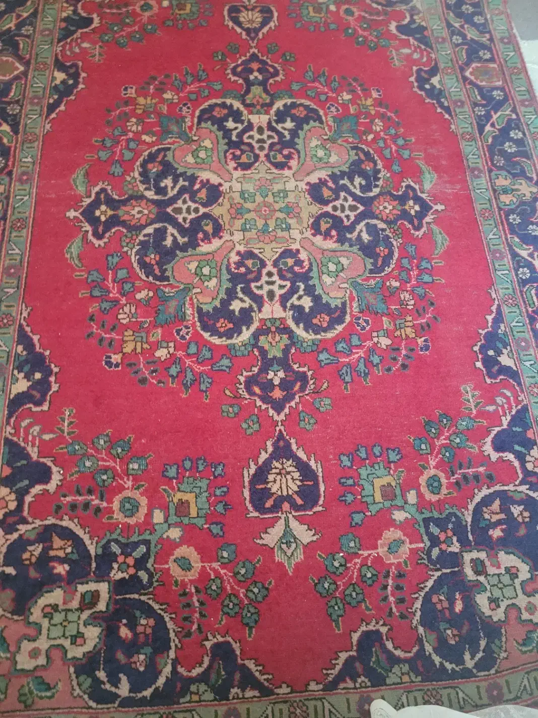 فرش دستبافت قدیمی عتیقه|فرش|کوهسار (البرز), |دیوار