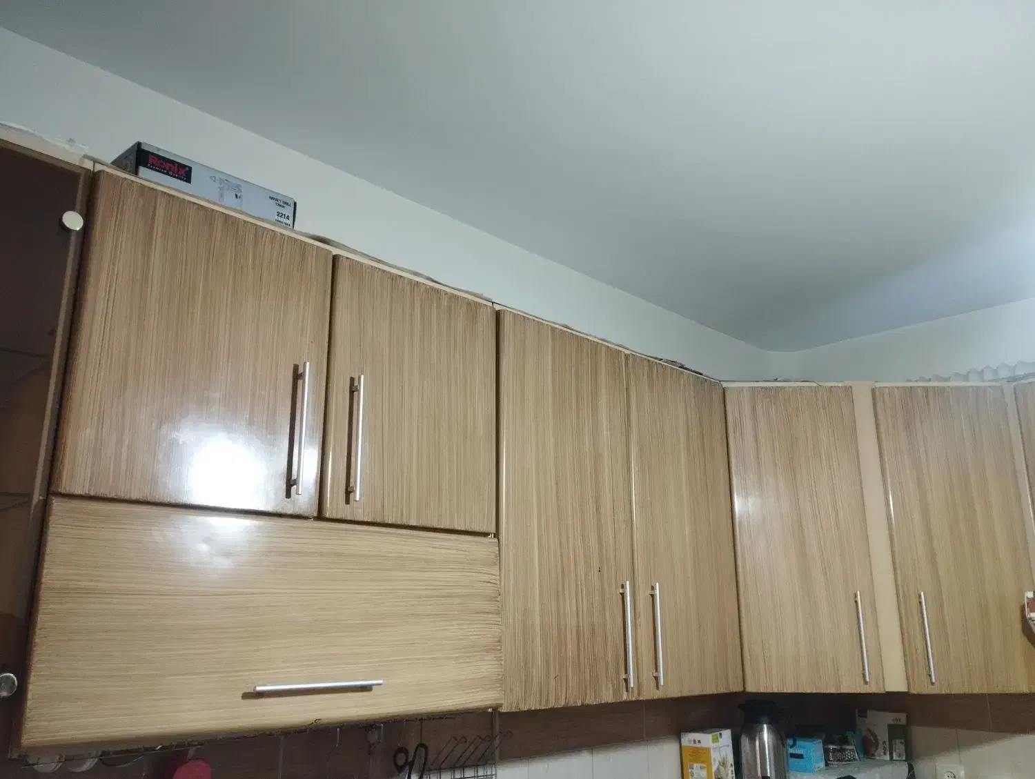 کابینت سالم با هود و سینک|آب‌چکان و نظم‌دهنده ظروف|خرمدره, |دیوار