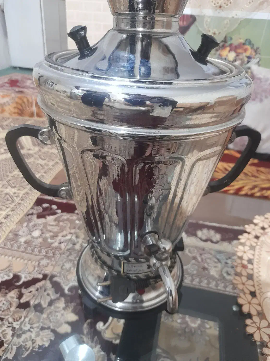 سماور برقی ۵لیتر در حد صفر|سماور، چای‌ساز، قهوه‌ساز|خوی, |دیوار