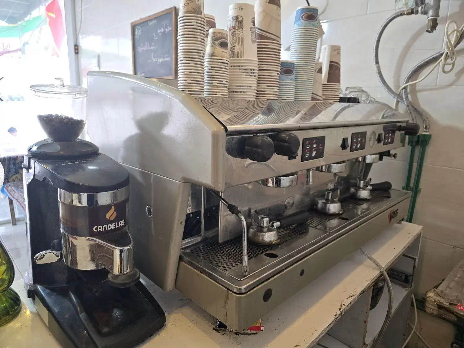 دستگاه قهوه ساز صنعتی|سماور، چایساز، قهوهساز|کوار, |دیوار