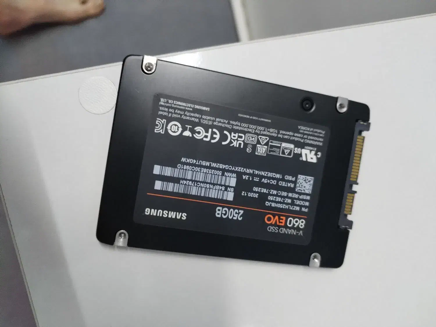 هارد اس اس اس دی 250 گیگ EVO 860 اورجینال|قطعات و لوازم جانبی رایانه|تهران, جوادیه|دیوار