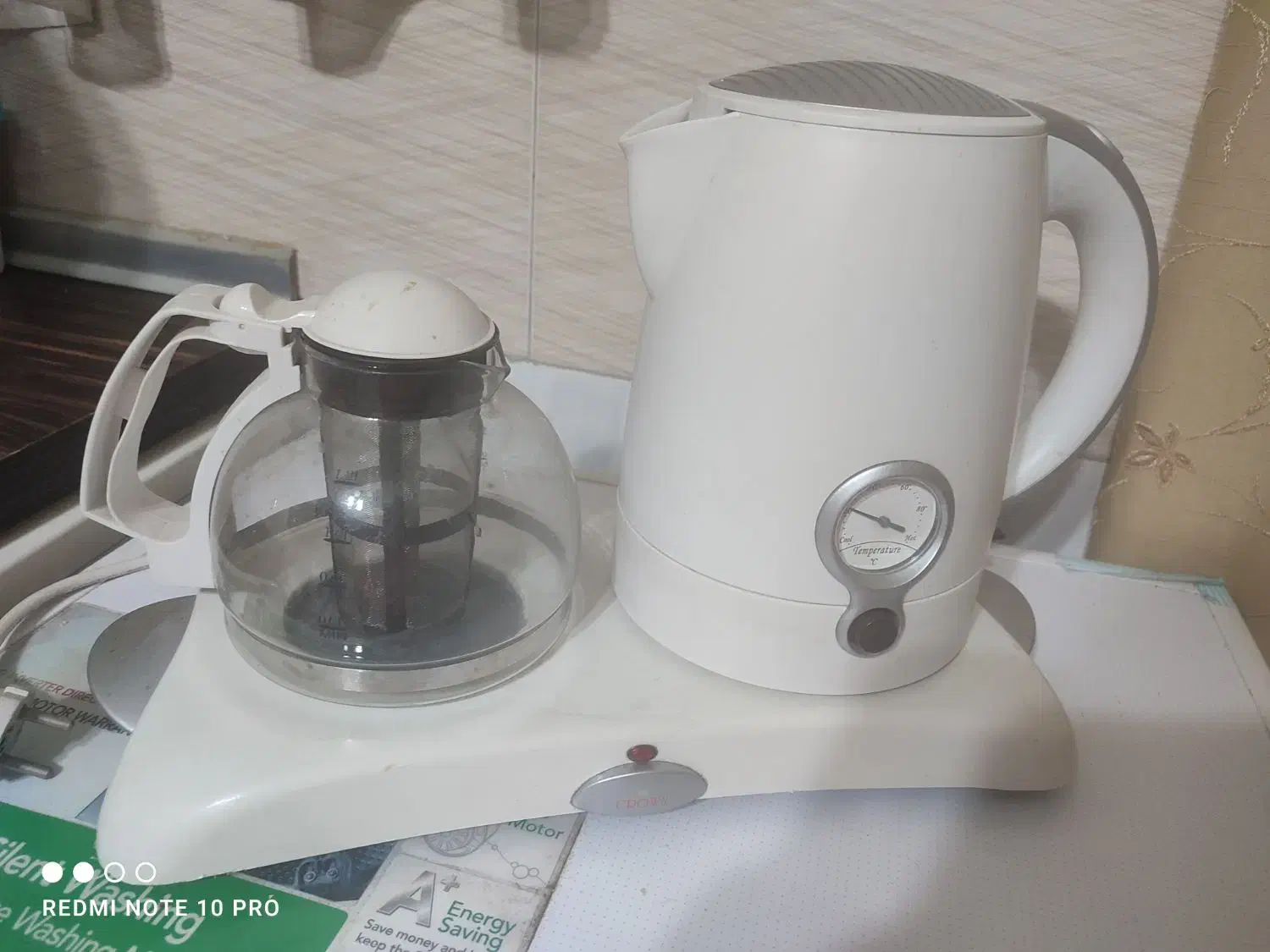 چای ساز کرون کاملا سالم و تمیز|سماور، چایساز، قهوهساز|مشهد, امیریه|دیوار