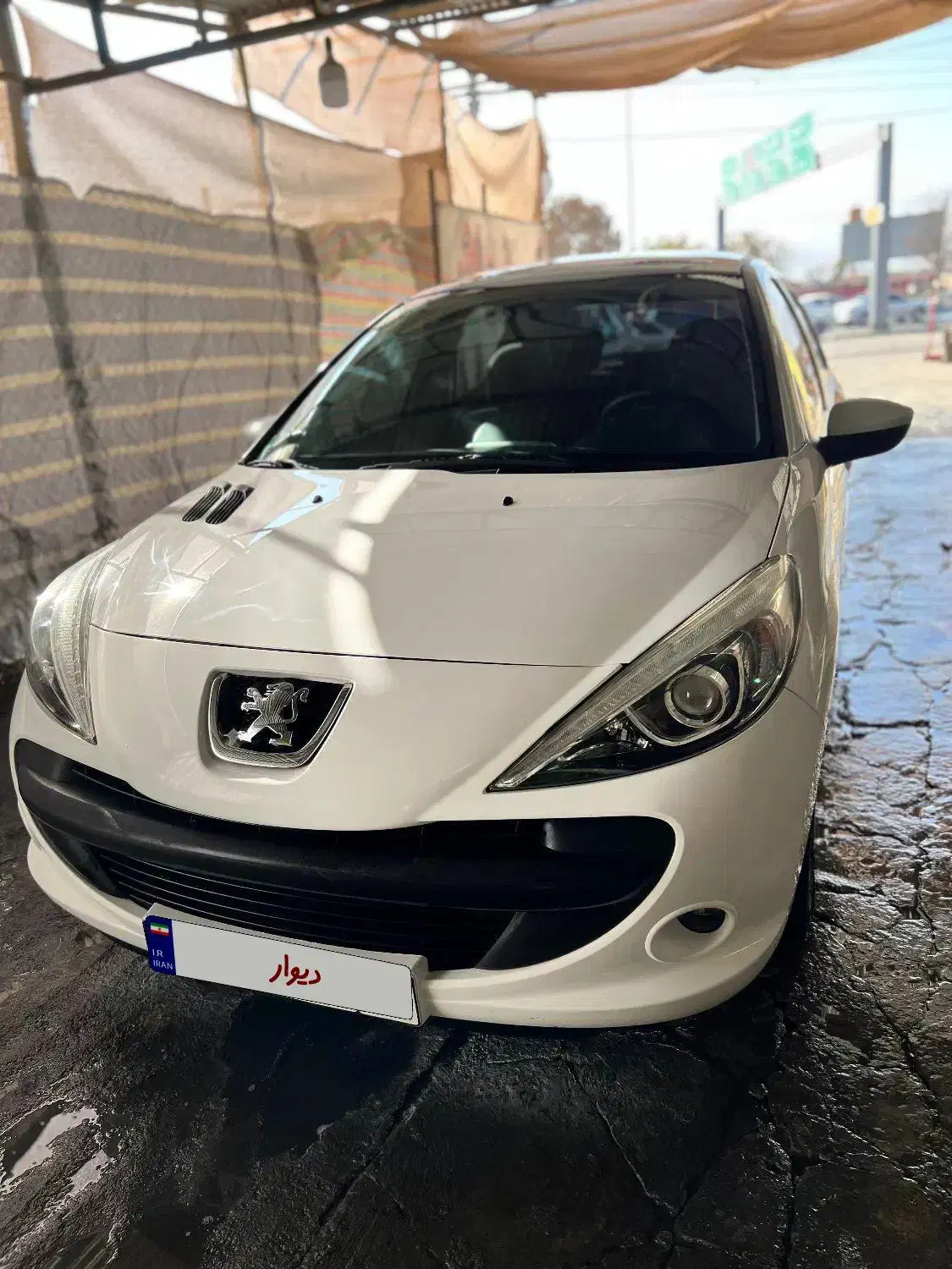 ۲۰۷ مدل ۱۴۰۱ پانا فرمان برقی کم کار|خودرو سواری و وانت|همدان, |دیوار