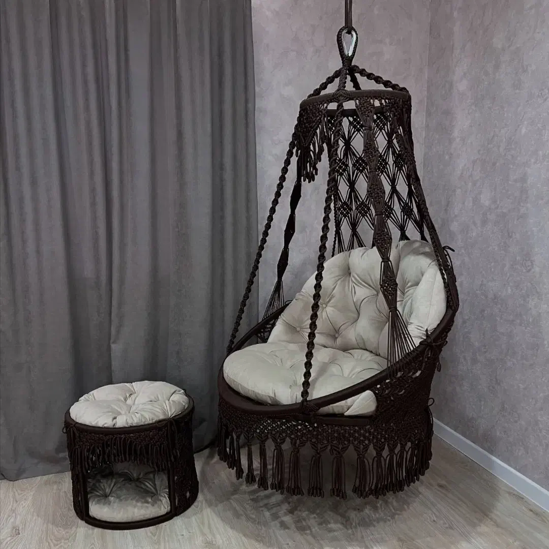 تاب راحتی مکرومه|مبلمان خانگی و میز عسلی|چالوس, |دیوار