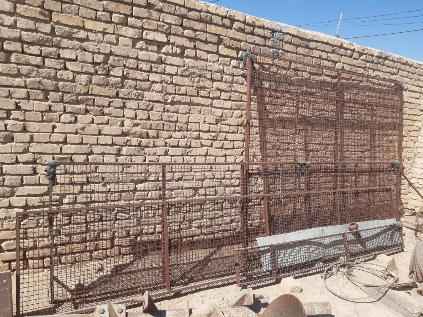 توری مخصوص بار علوفه برای تک ده تن|ابزارآلات|چاهک, |دیوار