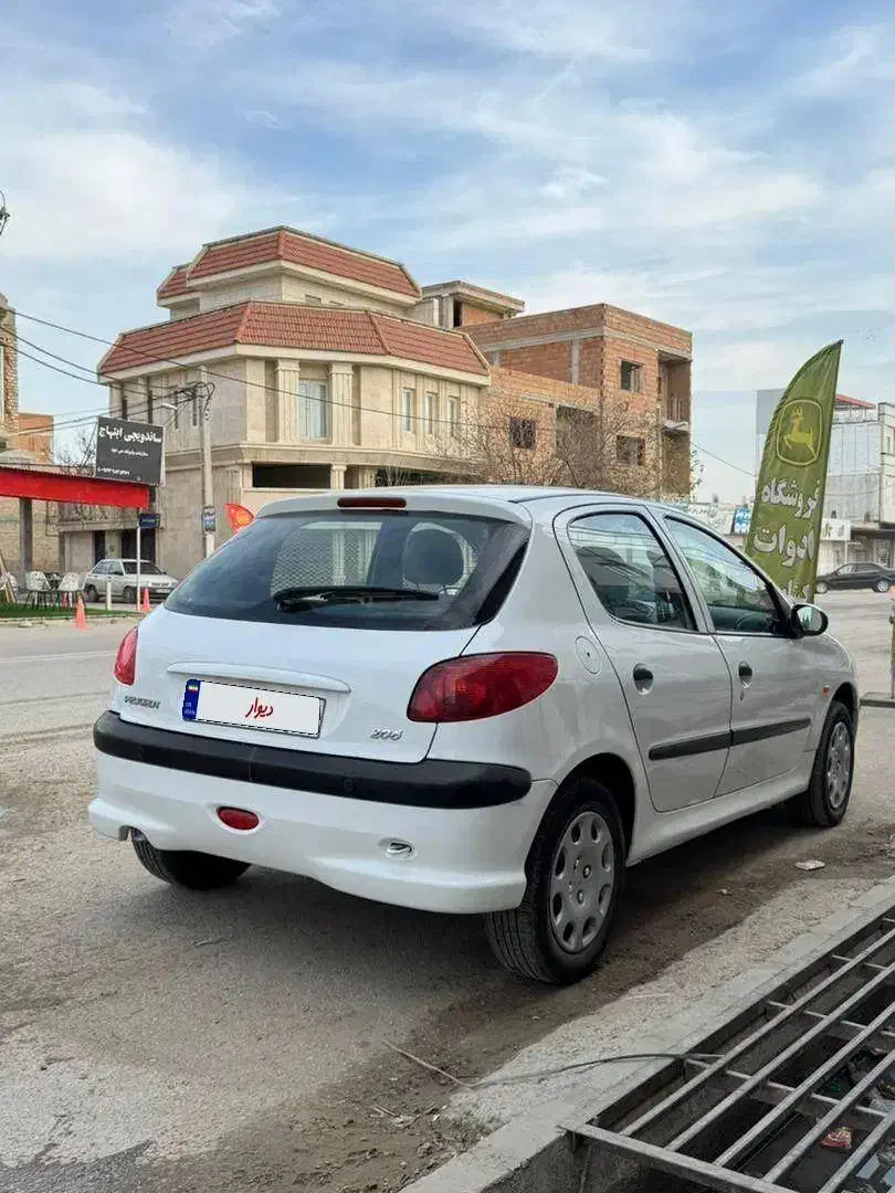 پژو۲۰۶تیپ۲مدل۹۷|خودرو سواری و وانت|گنبد کاووس, |دیوار