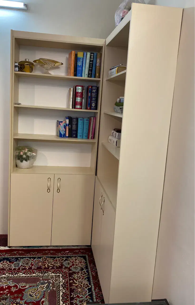 کمد کتاب|کتابخانه، شلف، قفسههای دیواری|مشهد, سرافرازان|دیوار