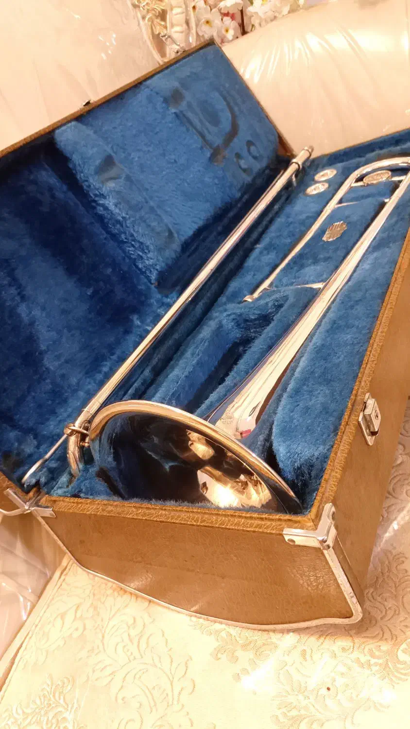 ترومبون یاماها روکش نقره|سازهای بادی|تهران, بهارستان|دیوار