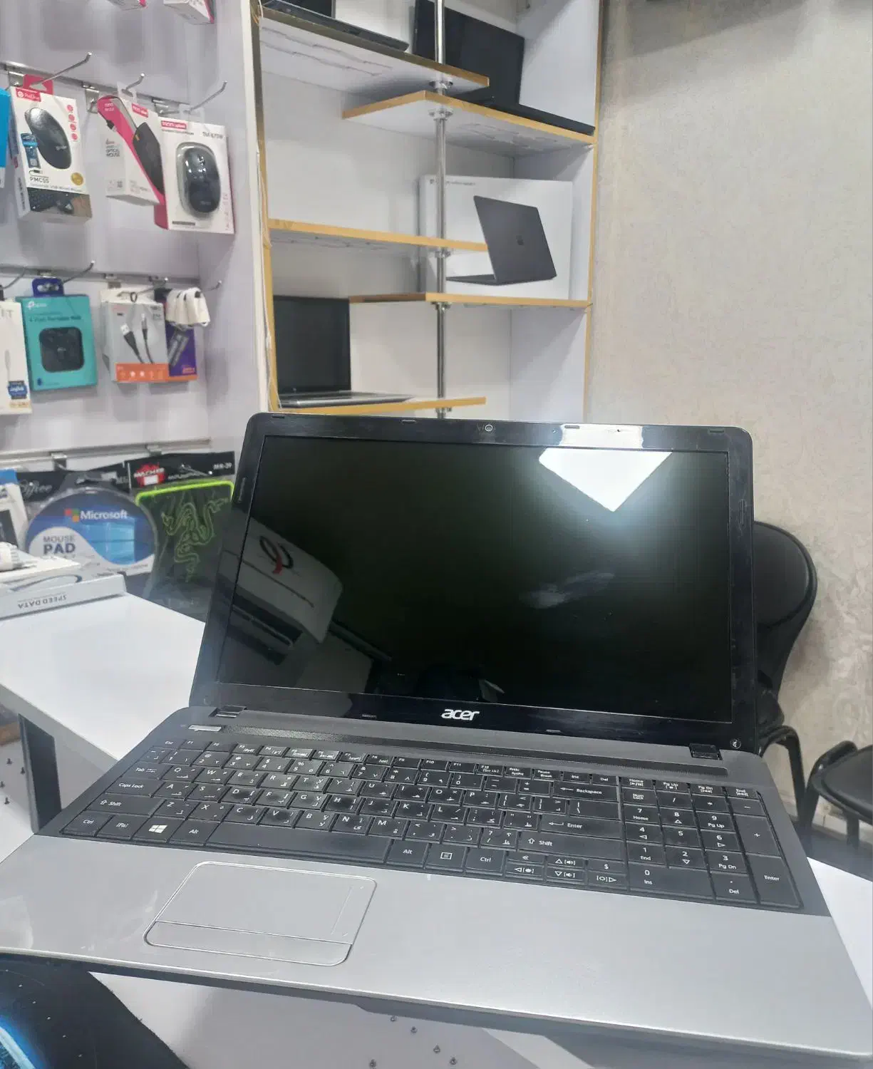 لپتاپ acer درحد نو باهارد پرسرعت ssd|رایانه همراه|قم, ارم|دیوار