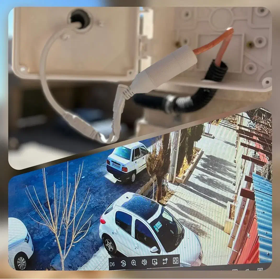 دوربین مداربسته هوشمند دزدگیر دار مدل ۲۰۲۶|دوربین مداربسته|بم, |دیوار