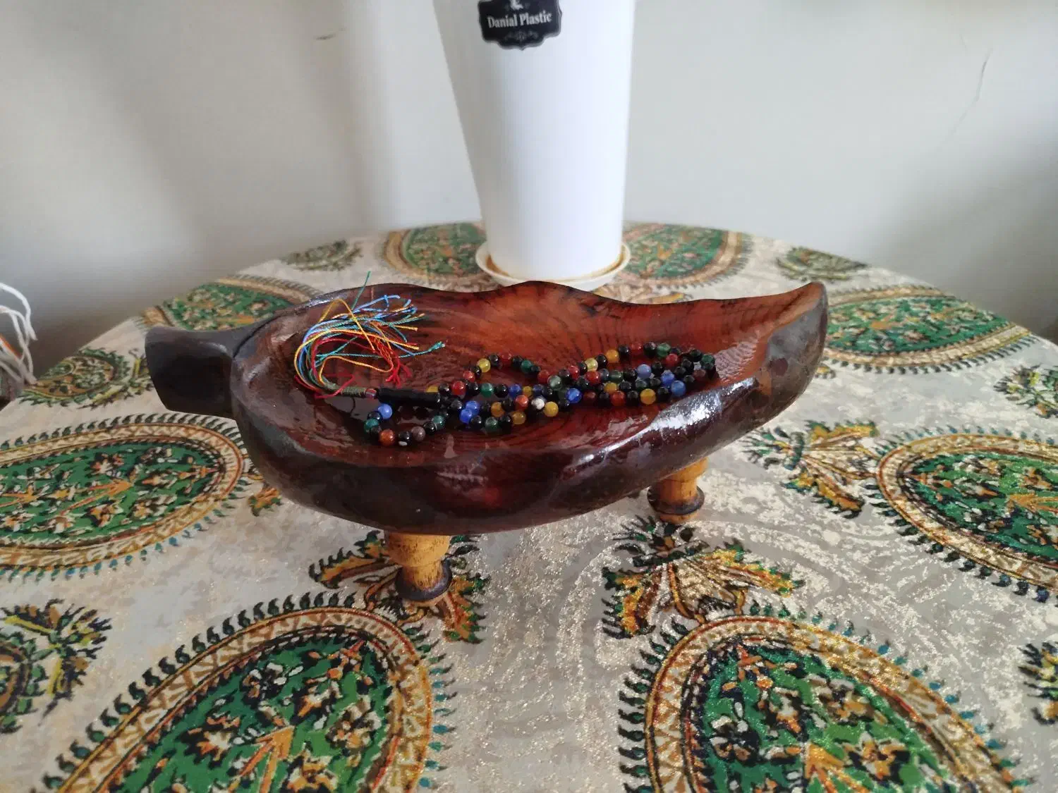 ظرف چوبی دستساز|ظروف سرو و پذیرایی|ساری, |دیوار