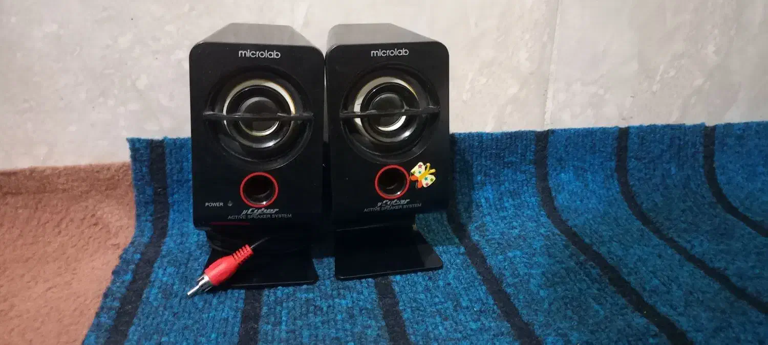 فروش اسپیکر با سیم با کیفیت صدا عالی|قطعات و لوازم جانبی رایانه|قم, نیروگاه|دیوار