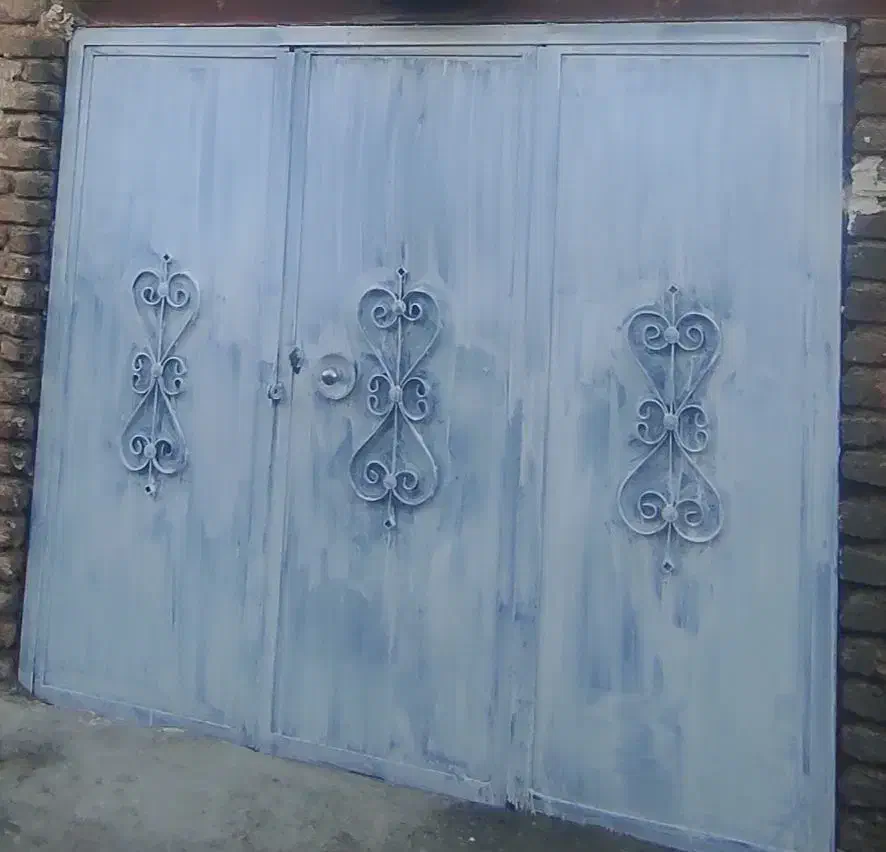 درب پارکینگ ۳ لنگه ۲۱۲در ۱۸۵|مصالح و تجهیزات ساختمان|سنقر, |دیوار