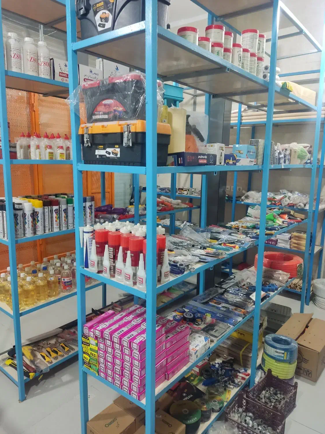 فروش لوازم مغازه رنگ و ابزار|فروشگاه و مغازه|کرج, محمد آباد|دیوار