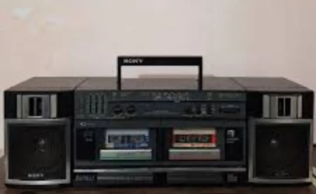 رادیوضبط سونی w365 دوکاسته ژاپن|سیستم صوتی خانگی|تهران, نارمک|دیوار
