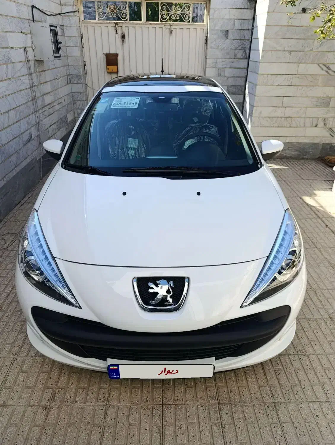 207 سقف شیشه ای tu5+ رینگ آلومینیومی|خودرو سواری و وانت|زنجان, |دیوار