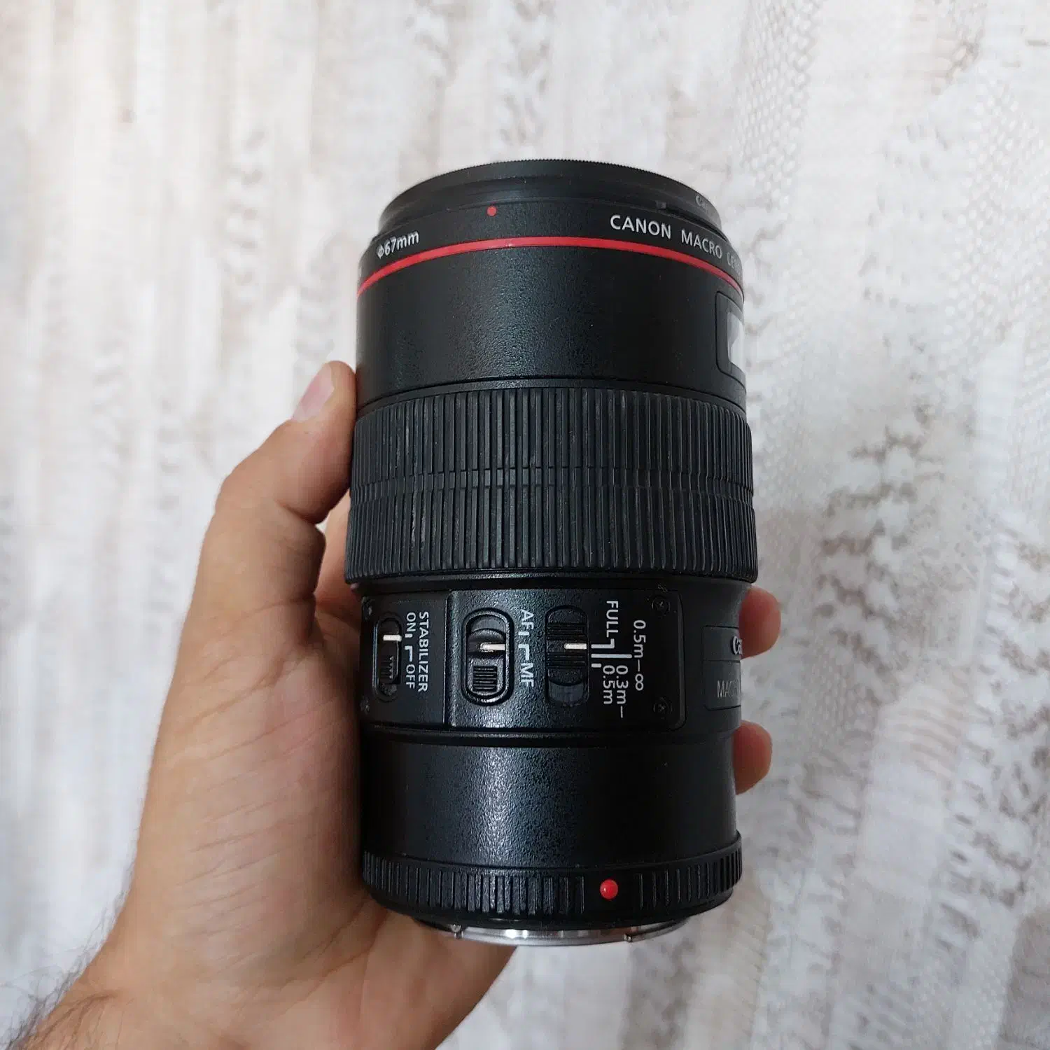 لنز ماکرو 100mm EF کانن|دوربین عکاسی و فیلم‌برداری|اصفهان, ملک‌شهر|دیوار