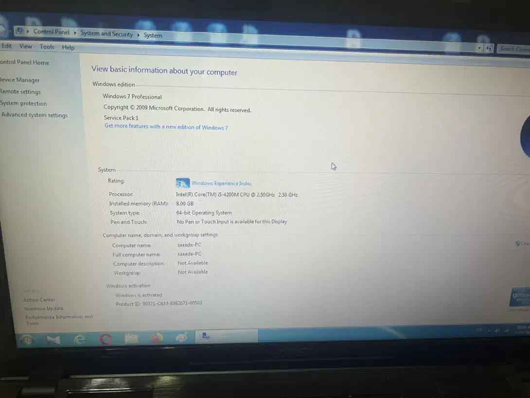لب تاپ Msi Cx61|رایانه همراه|تهران,  امام زاده قاسم (نیاوران)|دیوار