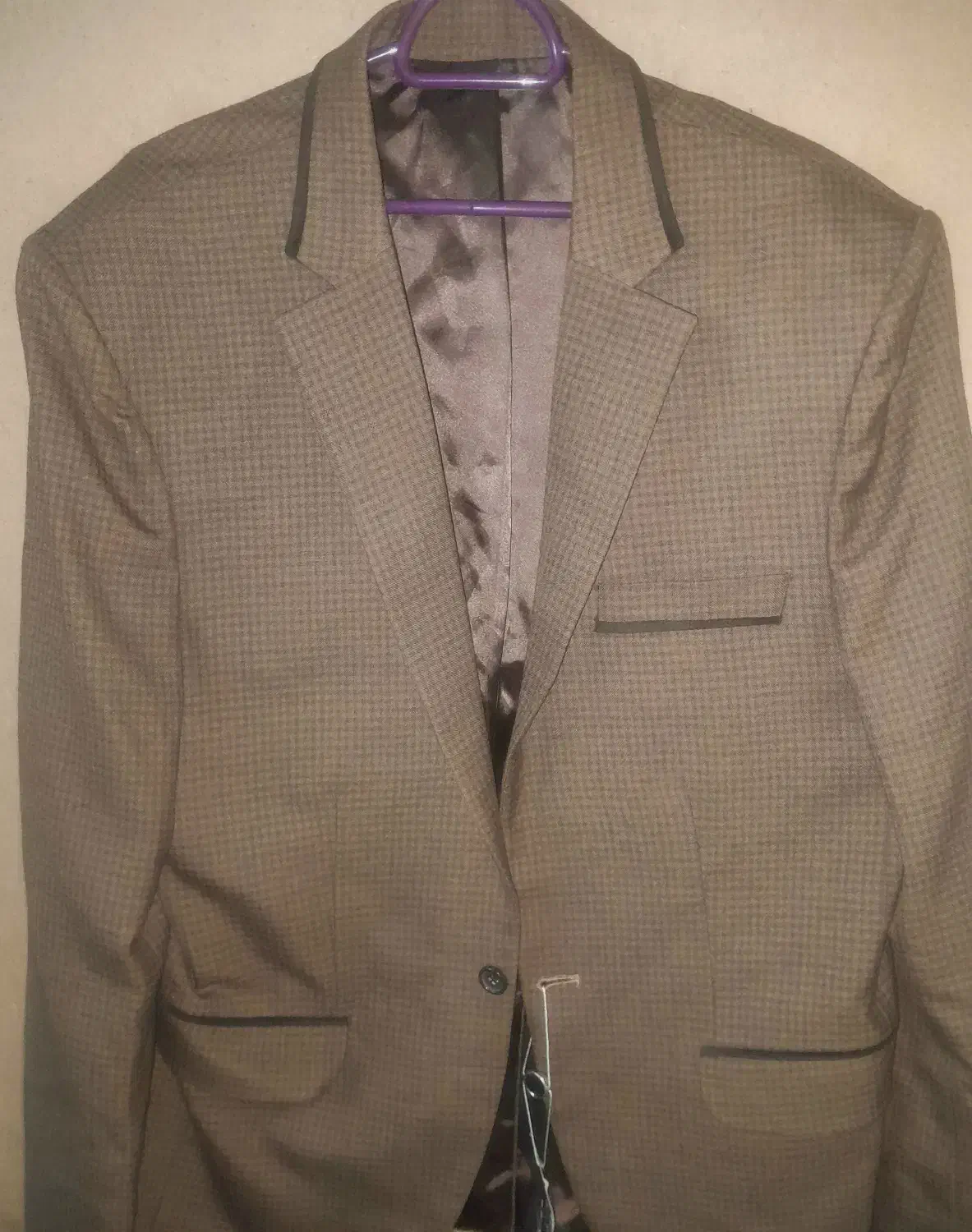 کت تک ترک راه راه قهوه ایی ،شکلاتی|لباس|اندیشه, اندیشه فاز ۲|دیوار