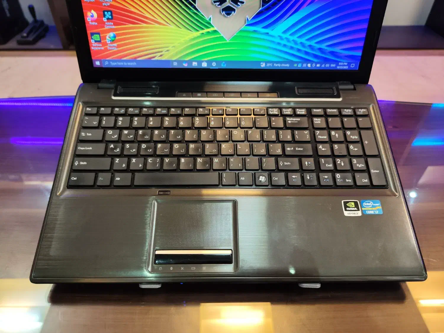لپتاپ MSI i7 گرافیک ۳+۴ باتری و SSD New|رایانه همراه|تهران, فلسطین (میدان انقلاب)|دیوار