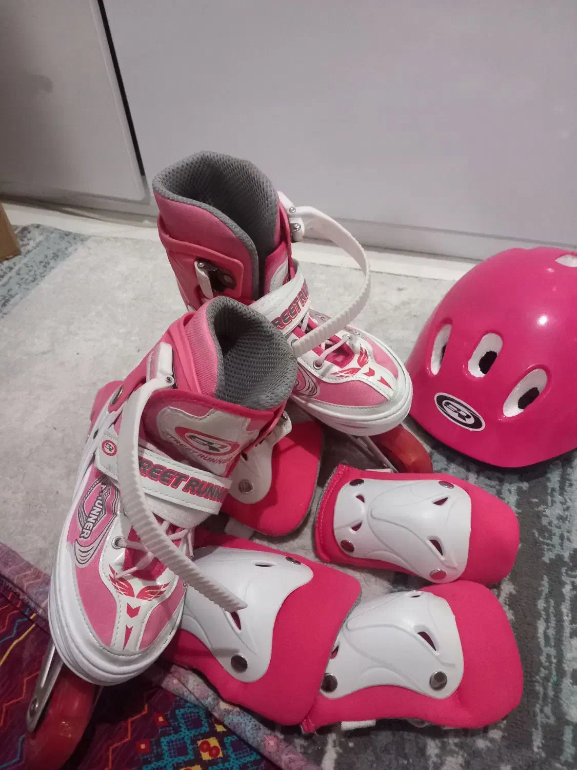 اسکیت دخترونه درحد نو  صورتی ش۳۴ال ۳۶|دوچرخه، اسکیت، اسکوتر|پاکدشت, پاکدشت (مامازند)|دیوار