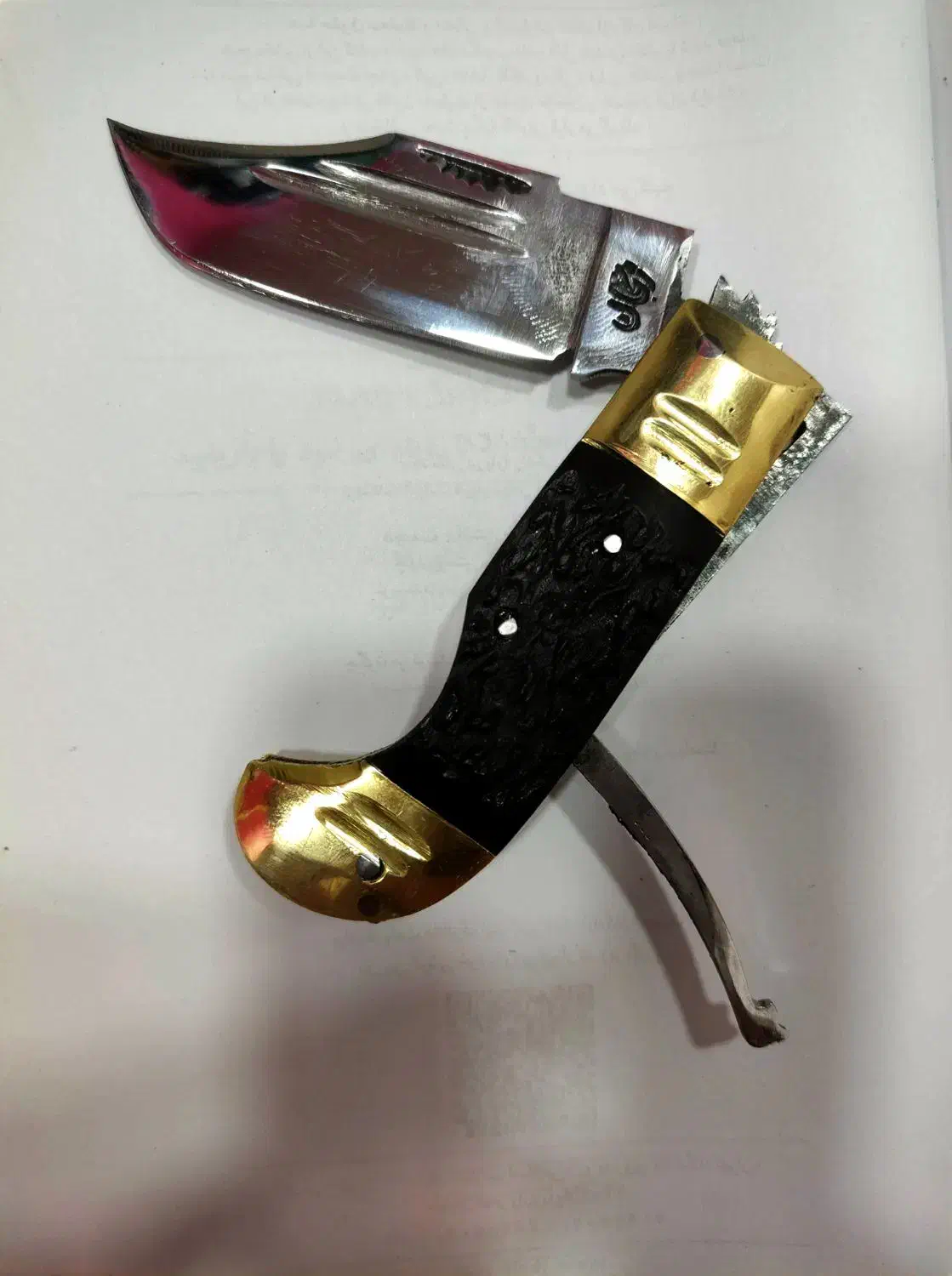 چاقوی جیبی زنجان «اصل» خاص و خوشدست|کلکسیون اشیاء عتیقه|قائمشهر, |دیوار