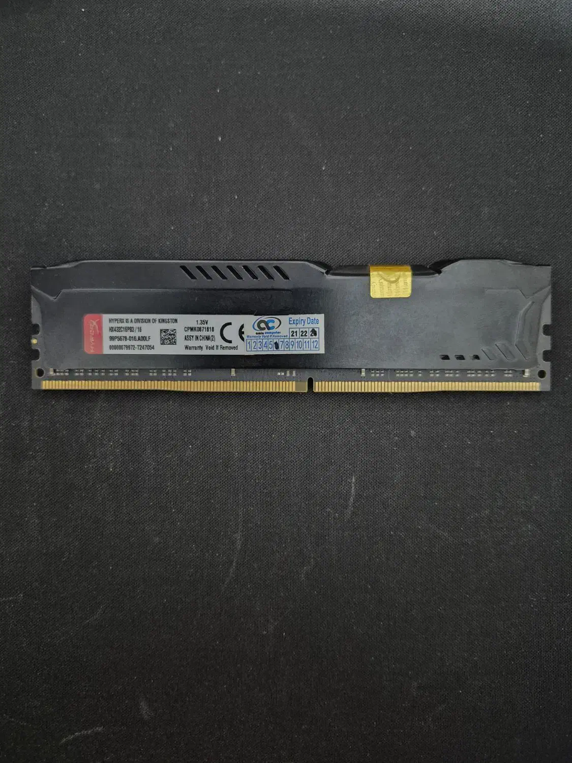 رم 16 گیگ کینگستون 3200|قطعات و لوازم جانبی رایانه|خرم‌آباد, |دیوار