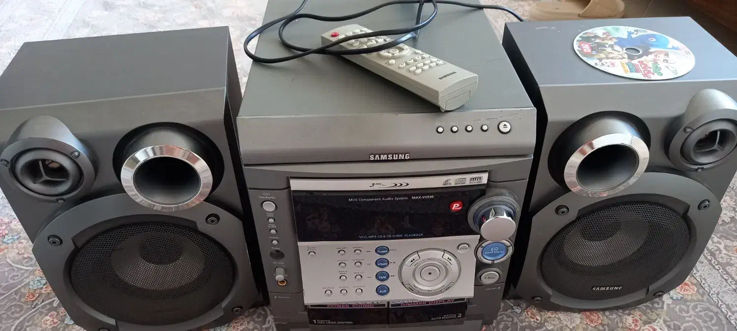 رادیو ضبط سی دی خور مدل ۲۰۰۵ سامسونگ|سیستم صوتی خانگی|کرمانشاه, |دیوار