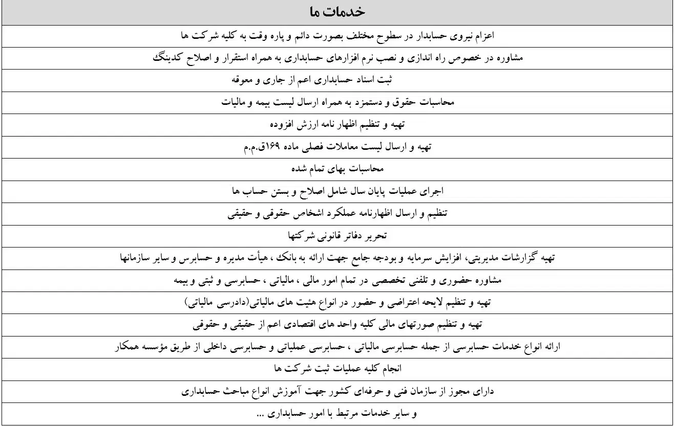 خدمات حسابداری و مالیاتی|خدمات مالی، حسابداری، بیمه|اصفهان, عباس‌آباد|دیوار