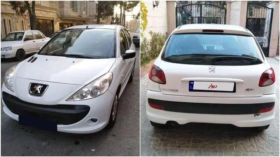 207 اتومات|خودرو سواری و وانت|قروه, |دیوار