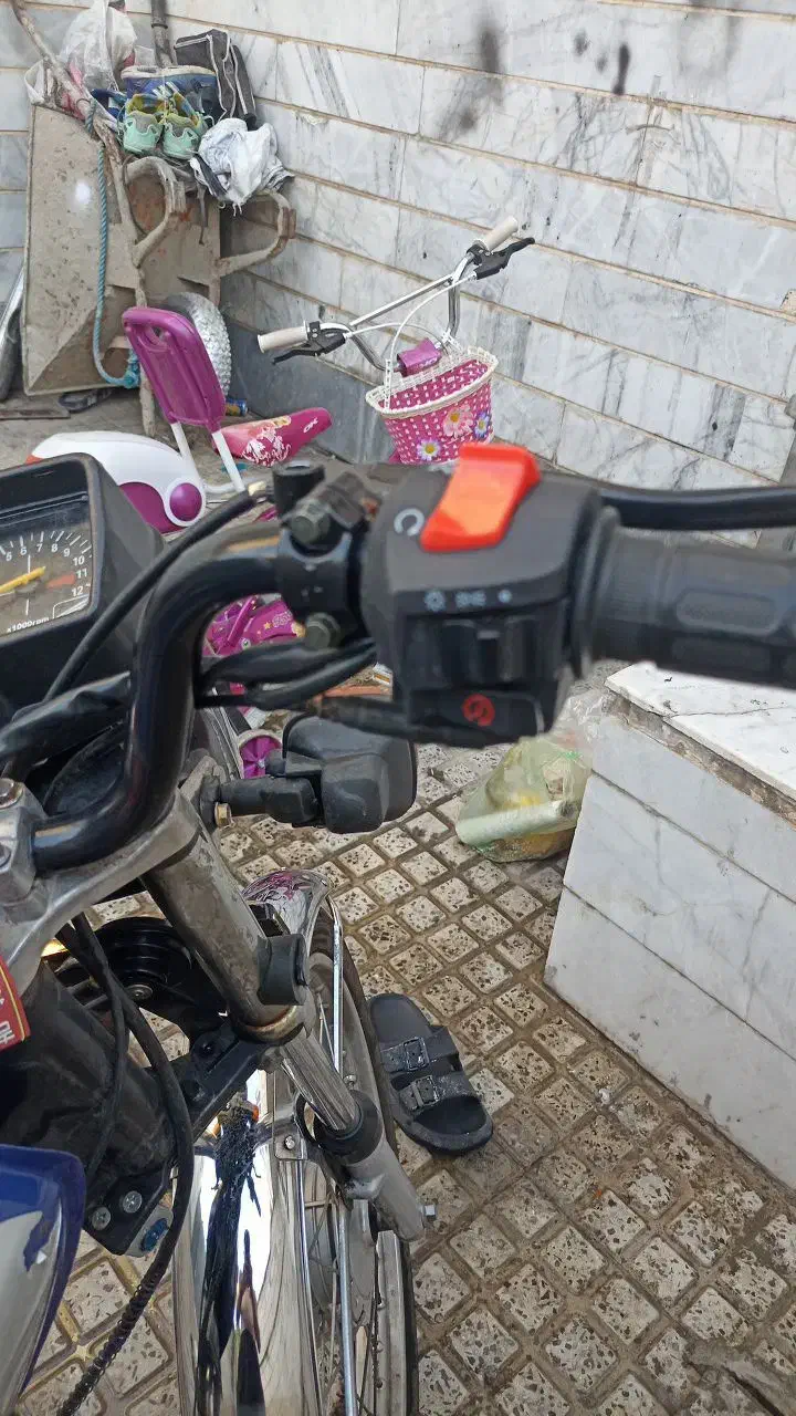 موتور هوندا مزایده|موتورسیکلت|آبیک, |دیوار