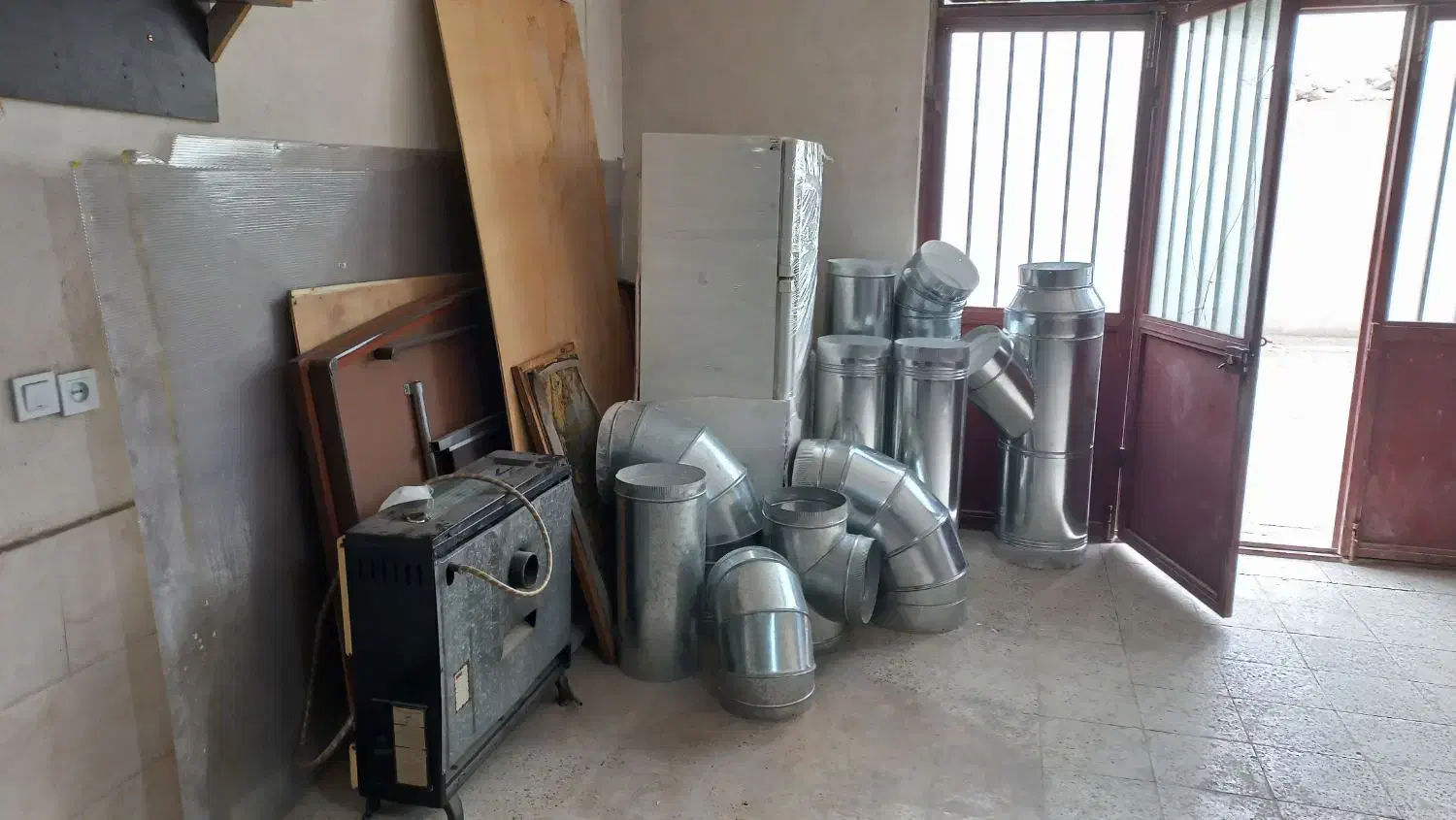 فروش کانال هوا - گالوانیزه - از ورق ضخیم|مصالح و تجهیزات ساختمان|تهران, تهرانپارس جنوبی|دیوار