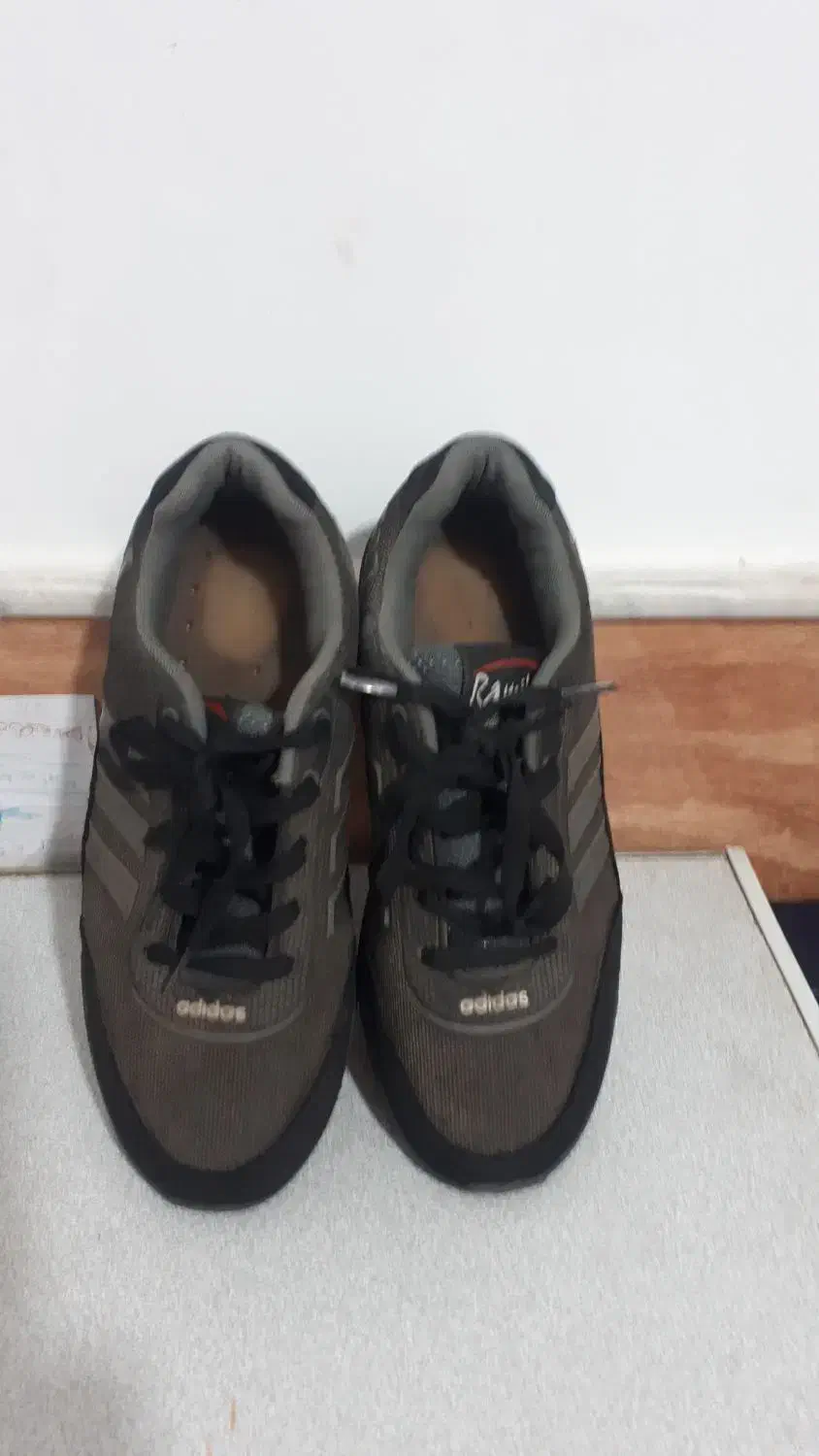 کفش کتونی آدیداس سایز ۳۹ کسی بخاد تخفیف داره|کیف، کفش، کمربند|قم, نیروگاه|دیوار