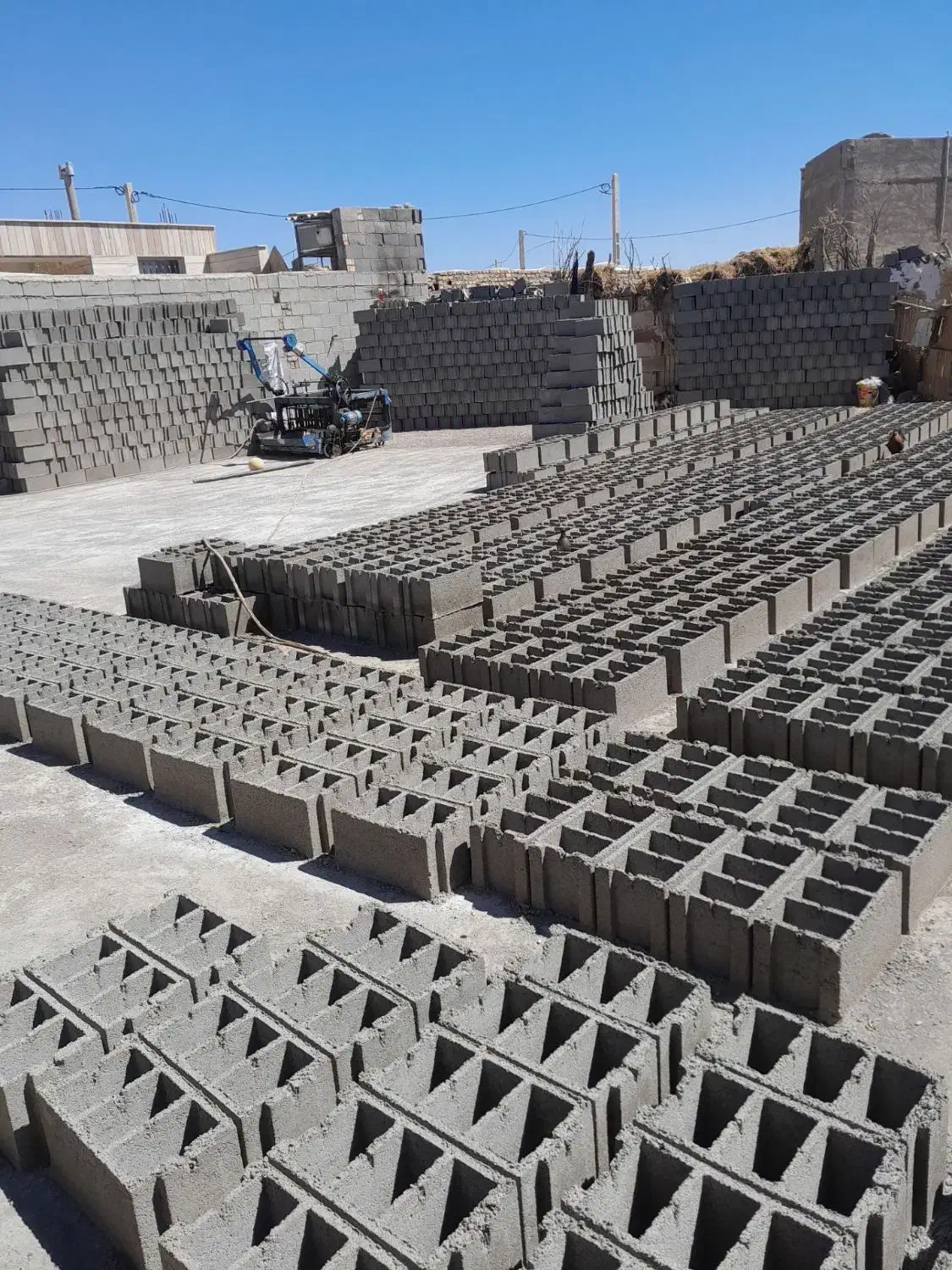 بلوک سیمانی20*40غلافی ته پر|مصالح و تجهیزات ساختمان|شاهرود, |دیوار