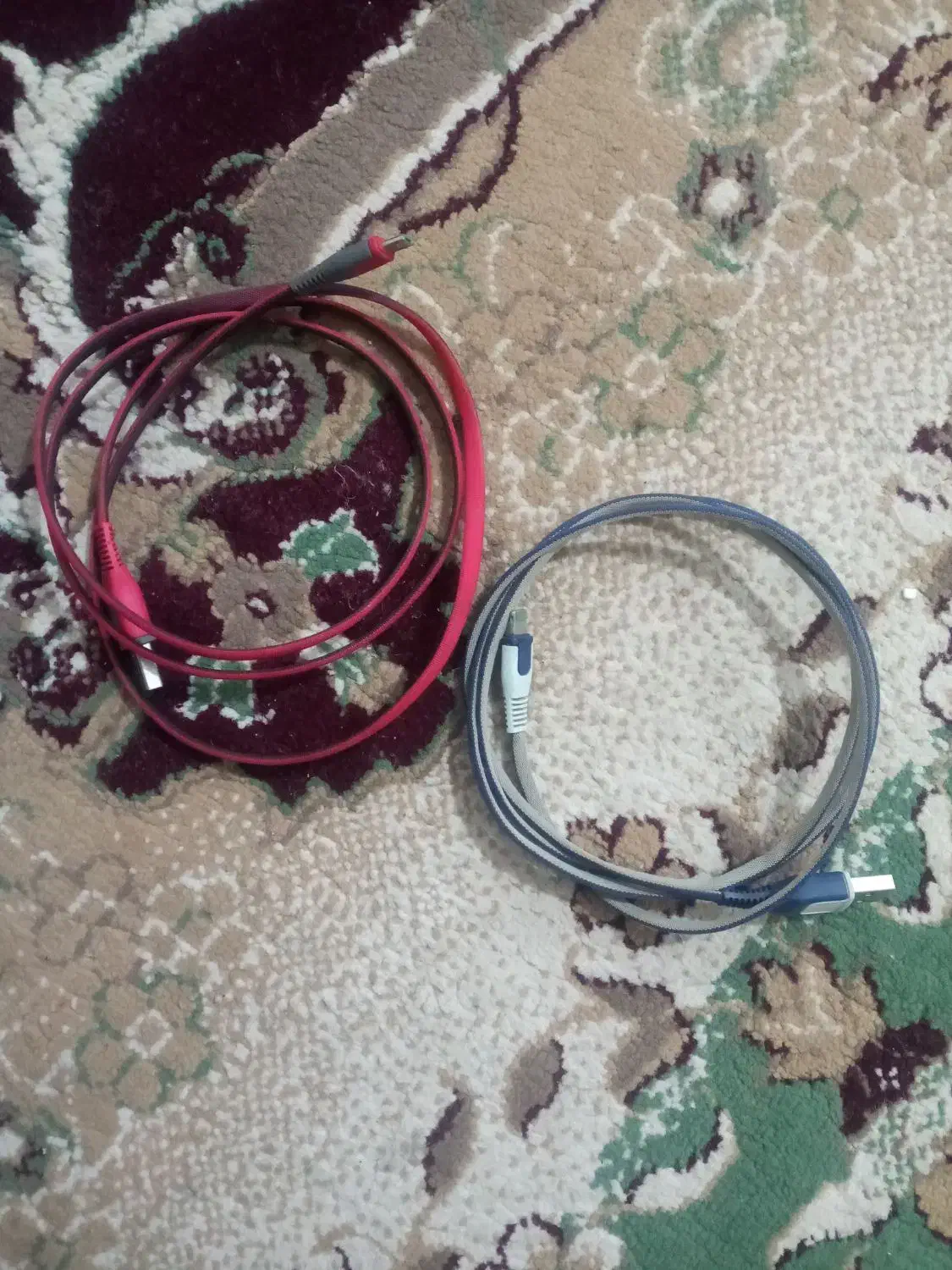 دوعدد کابل شارژ محکم مقاوم هردو باهم 200|لوازم جانبی موبایل و تبلت|بهبهان, |دیوار